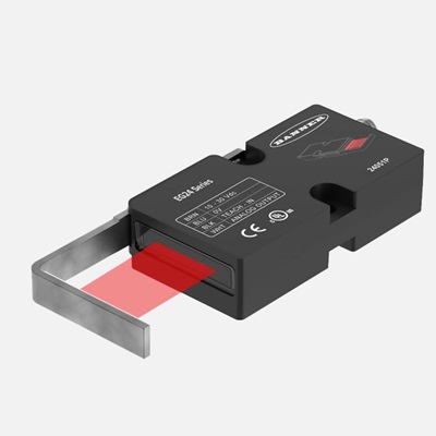 BANNER EG24 Series Edge Sensors 精密尋邊感測器，線材塗層檢出、捲筒紙薄膜銅箔尋邊定位、